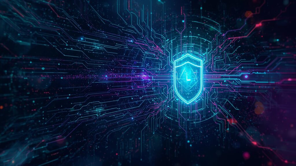 Abstract image resembling cyber resilience